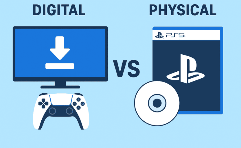 Physical vs Digital Games: Pros & Cons